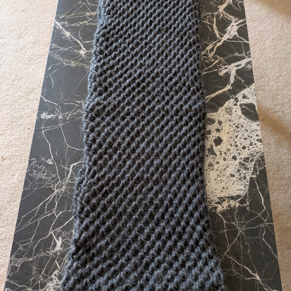 NEW Infinity Scarf.  Dark Gray.
